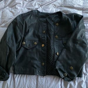Vintage leather jacket
